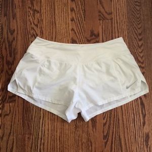 White Nike Shorts
